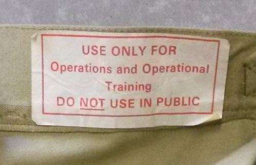 mint new hereto unknown unseen SADF era Recce copy camo beige HBT trg uniform - mint flap-cap