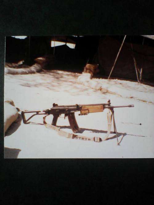 scarce early SADF era 1st issue GALIL rifle sling (Israeli supplied) - lightly used condition