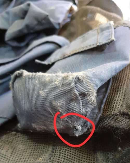 Pvt purchase SAP era used R1 mags blue assault vest - good complete used condition some frayed edges