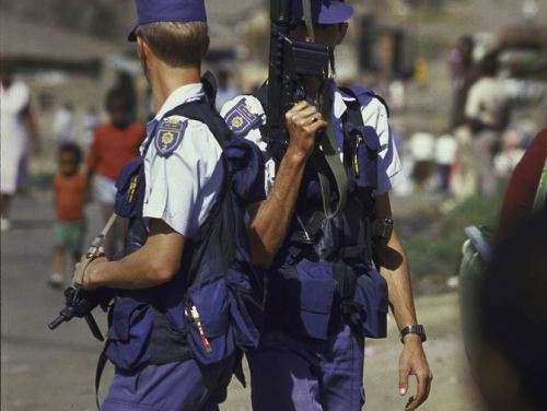 Pvt purchase SAP era used R1 mags blue assault vest - good complete used condition some frayed edges