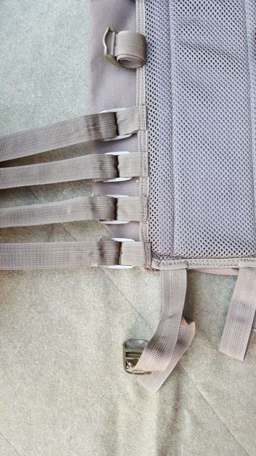 Commercial copy (in olive green) of SADF ra patt 83 type battle-jacket (made in Europe) - used