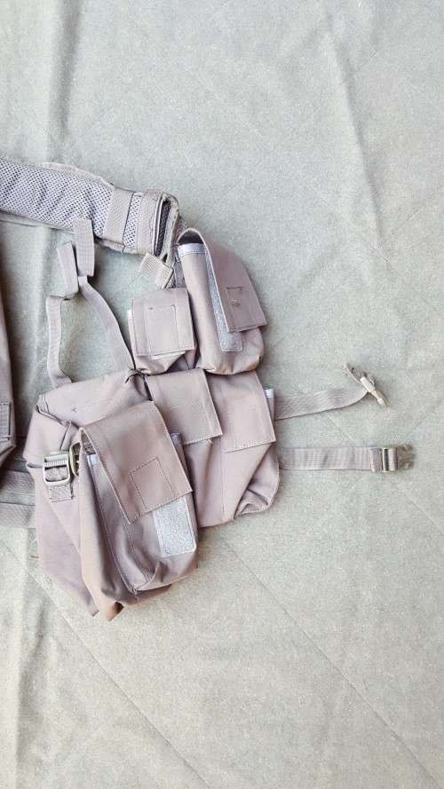 Commercial copy (in olive green) of SADF ra patt 83 type battle-jacket (made in Europe) - used