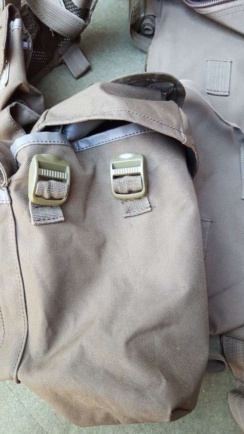 Commercial copy (in olive green) of SADF ra patt 83 type battle-jacket (made in Europe) - used