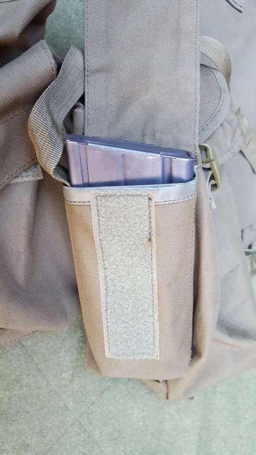 Commercial copy (in olive green) of SADF ra patt 83 type battle-jacket (made in Europe) - used