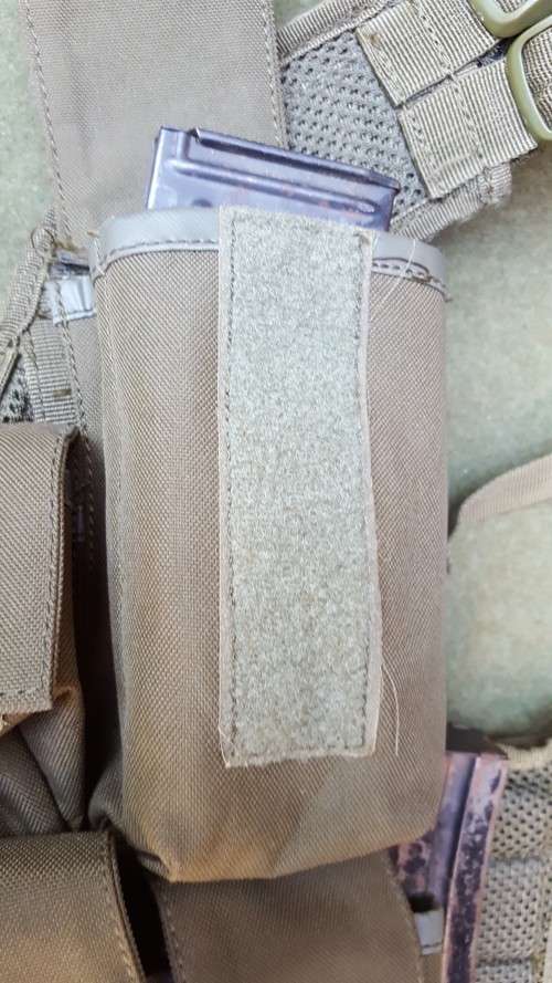 Commercial copy (in olive green) of SADF ra patt 83 type battle-jacket (made in Europe) - used