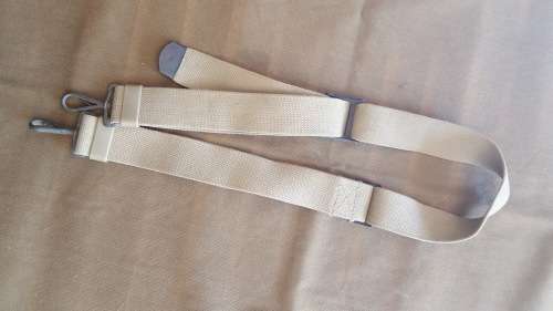 scarce early SADF era 1st issue GALIL rifle sling (Israeli supplied) - lightly used condition