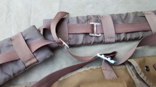 SADF era/period bateleur 90 Para Textcraft made nutria chest-webbing used & intact & clean condition