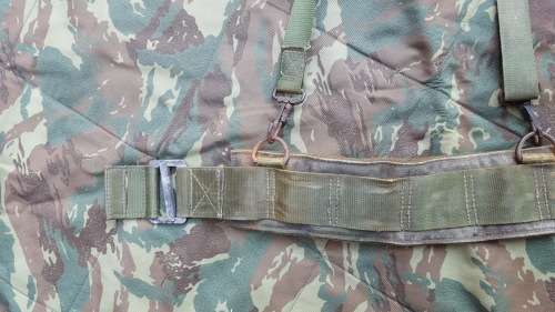 very scarce Recce/SA SF issue Niemoller style olive green patt 80 belt-kit yoke & felt-lined belt