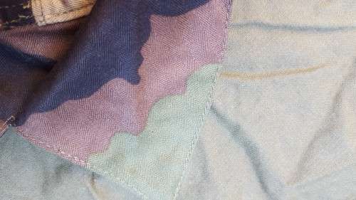 new unused French HBT CCE (Central Continental Europe) camo "bigeard" swallow-tail cap size 60