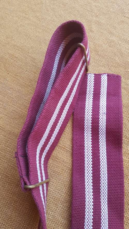 rare SAMS era (SADF) 2 Med Bn Group stable-belt without a buckle plate - length > 1m with fittings