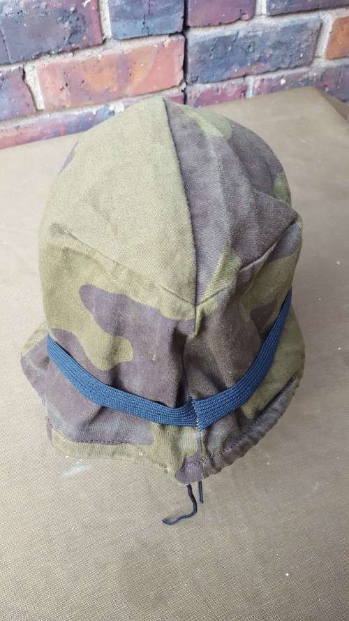 scarce Recce SA SF used M1 shape brown variant urban & para helmet cover - new & unused condition