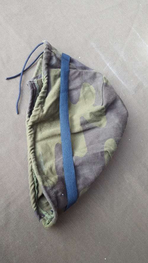 scarce Recce SA SF used M1 shape brown variant urban & para helmet cover - new & unused condition