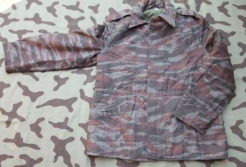 new unused SADF era recce copy camo type "L" FAPLA lizard camo padded & quilted bush-jacket Med size