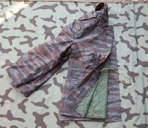 new unused SADF era recce copy camo type "L" FAPLA lizard camo padded & quilted bush-jacket Med size