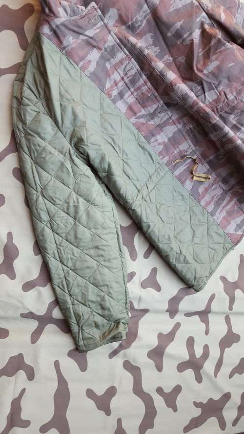 new unused SADF era recce copy camo type "L" FAPLA lizard camo padded & quilted bush-jacket Med size