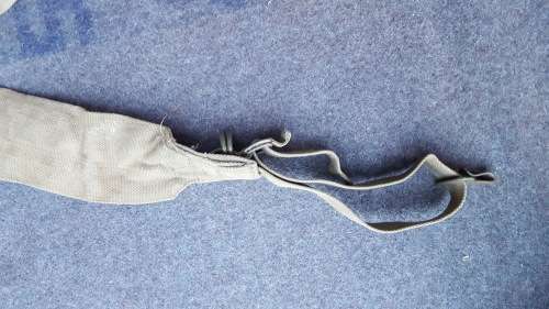 good used condition SADF era patt 61/64 webbing yoke - ideal as a Patt 69 Rhod stand-in piece ;-)