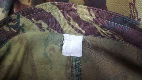 scarce and diff to source Moz Marines Fuzerleiros XL size smock in great used condition - no damage