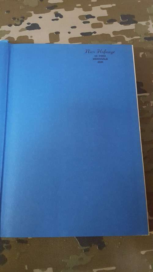 scarce 1st edition book titled "Nine days of War" by Peter Stiff - in VERY good & clean condition