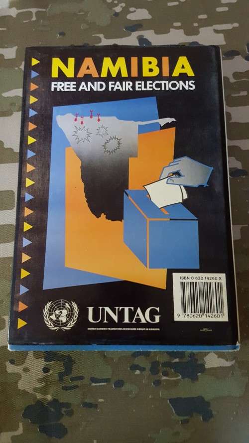 scarce 1st edition book titled "Nine days of War" by Peter Stiff - in VERY good & clean condition