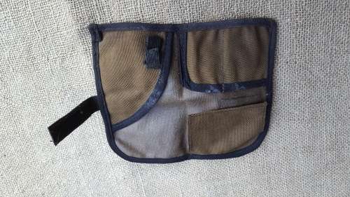 very good used condition SADF era optics "wallet type" small cleaning kit pouch - with "18" SA NATO