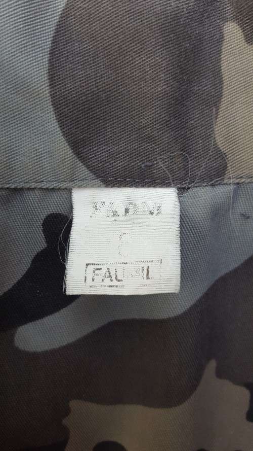 modified scarce Moz FADM Navy size 8 (XXL) previously damaged jacket converted into a "gillet" vest