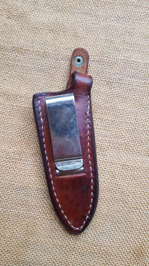 very good used condition leather original Gerber (short) boot knife sheath