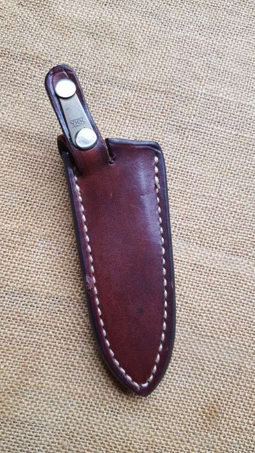 very good used condition leather original Gerber (short) boot knife sheath