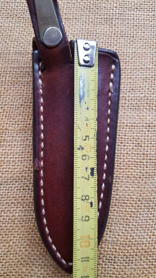 very good used condition leather original Gerber (short) boot knife sheath