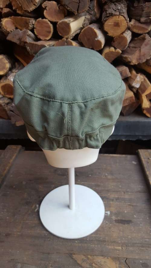 custom sewn REPRO olive green canvas cap - UNITA/ Terr/ Frelimo style (Freddy Greens) size 57/58/59