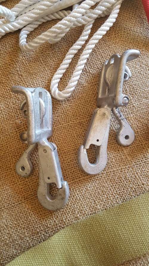 original 6 piece lot of period era SADF type Para Bn used equipment for kit jumps - great used clean