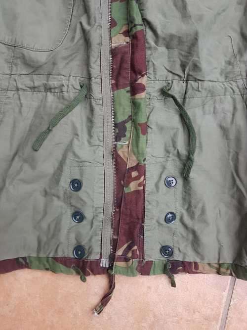 cold war era UK MoD British Temprate DPM combat smock size Medium in very good complete used conditi