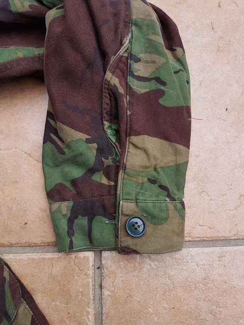 cold war era UK MoD British Temprate DPM combat smock size Medium in very good complete used conditi