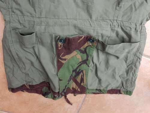 cold war era UK MoD British Temprate DPM combat smock size Medium in very good complete used conditi
