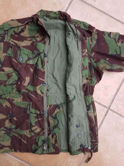 cold war era UK MoD British Temprate DPM combat smock size Medium in very good complete used conditi