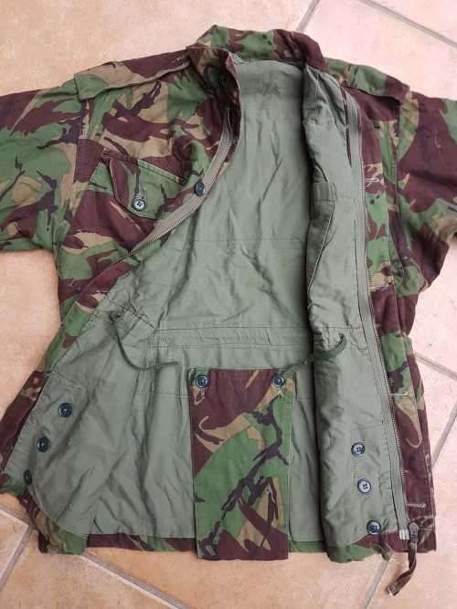 cold war era UK MoD British Temprate DPM combat smock size Medium in very good complete used conditi