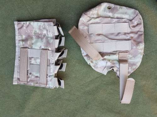 100% orginal & very good used Russian Army digital desert camo Syria era 19 piece webbing set