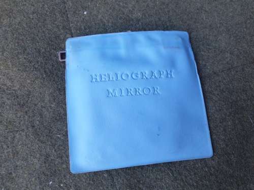 Border war era SADF (SAAF) issue Heliograph (French type - Mirage 3 A/C) in unused & good condition