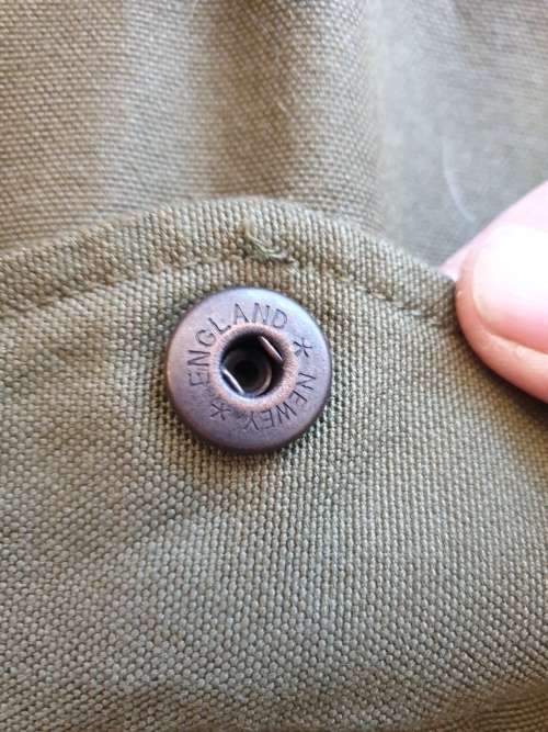 early bushwar era SADF issue olive green AFV crew-man`s fire-resistant one-piece overall size small