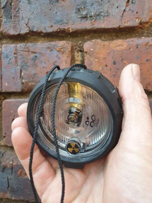 Original Bushwar period Recce SA SF used sighting (boat) compass in original box as new made in Fran