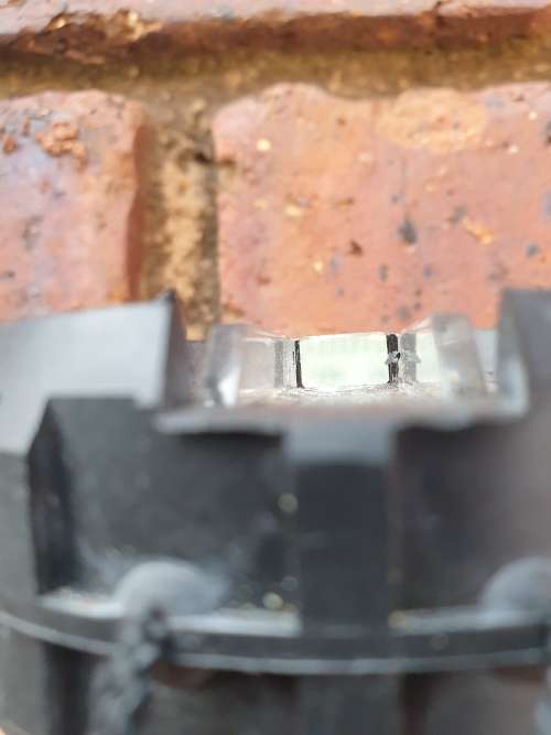 Original Bushwar period Recce SA SF used sighting (boat) compass in original box as new made in Fran