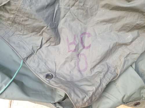 original Rhodesia bushwar period SONNY products bivi/ shelter/ groundsheet in VERY GOOD used cond.