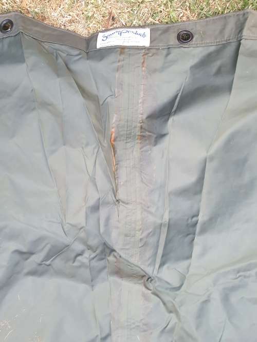 original Rhodesia bushwar period SONNY products bivi/ shelter/ groundsheet in VERY GOOD used cond.