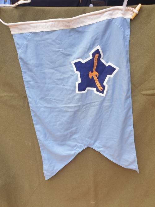 scarce SADF era original SAAF level 2 (Genl`s) storm flag approx 90cmx60cm in VERY good used cond