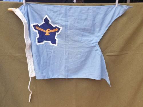 scarce SADF era original SAAF level 2 (Genl`s) storm flag approx 90cmx60cm in VERY good used cond
