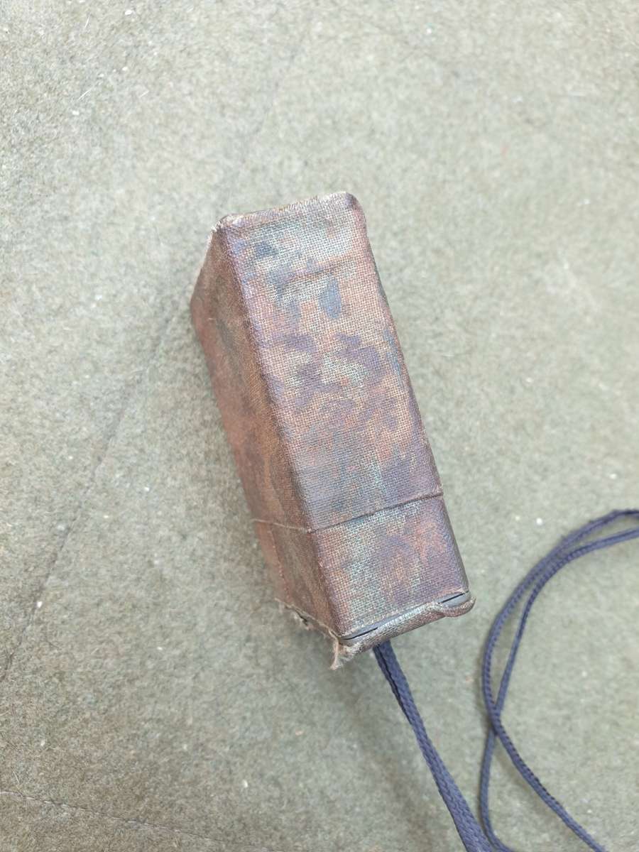 original SADF era 80s used SA SF Recce DP-1 RECTA Swiss small marching compass custom camo`ed