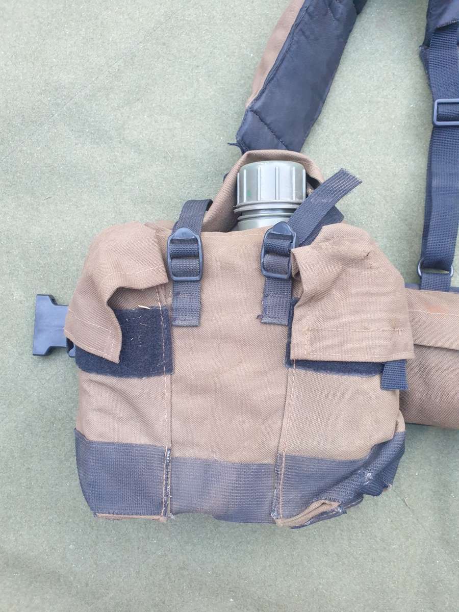 original SADF era Para Battalion issue Bateleur 90 (Backpacker made) belt kit in good used condition