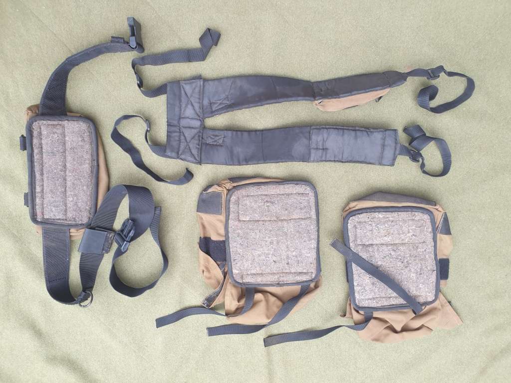 original SADF era Para Battalion issue Bateleur 90 (Backpacker made) belt kit in good used condition