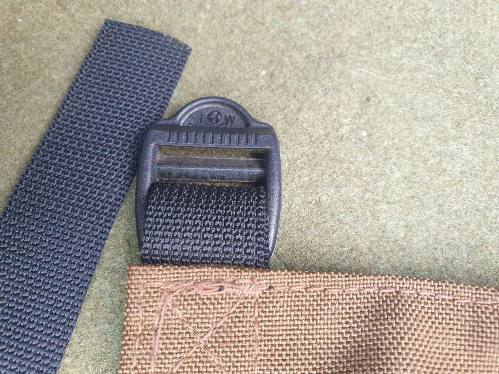good used condition SADF era Pvt purchase SACAN Systems made basic nutria nylon R4 mag chest webbing