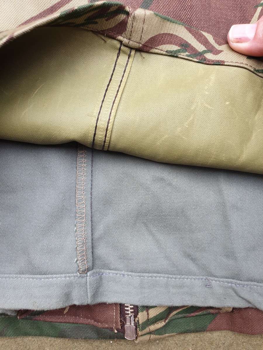 1st ever seen (?) Rhodesian camo 100% original wind/ water proof lined jacket large as new