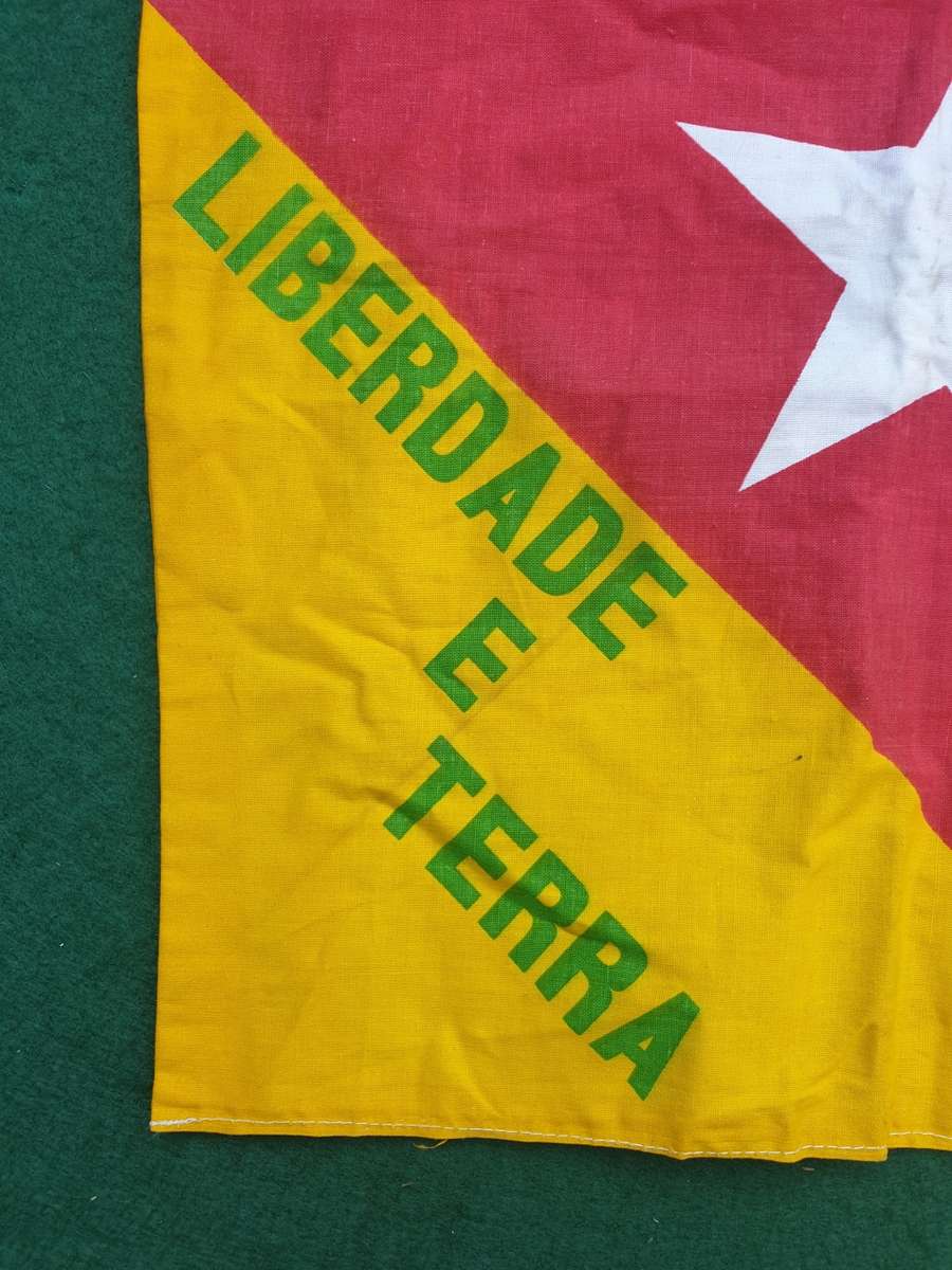 100% original SWA/ Angola period FNLA small battle flag - collected drect from SADF vet of Op Savanh